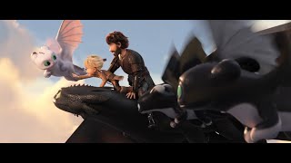 Hiccup amp his family meets Toothless amp his family  How To Train Your Dragon 3 HD Clip [upl. by Trbor]