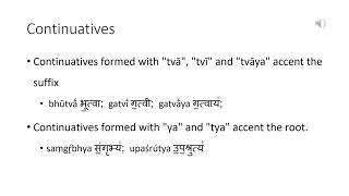 Lesson 46 – Vedic Sanskrit – Accents – 4 [upl. by Llesram]