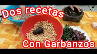 GARBANZOS  muy ricos y fáciles de preparar para la familia [upl. by Nolana956]