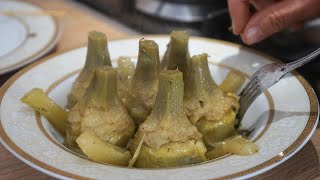 CARCIOFI ALLA ROMANA La vera ricetta originale e tradizionale [upl. by Newcomb654]