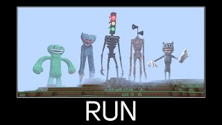 Compilation Scary Moments part 8  Wait What meme in minecraft [upl. by Chita]