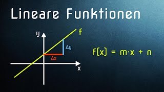 Lineare Funktion in Normalform 13  Einfache Einführung [upl. by Cowey]