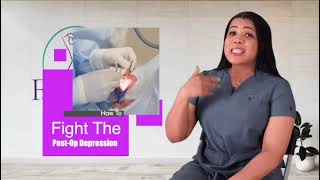 HOW TO FIGHT POST OP DEPRESSION AFTER LIPO OR TUMMY TUCK II Finer Beauty Spa  Geydi Guerrero [upl. by Panchito]