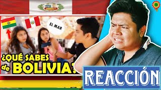 BOLIVIANO REACCIONA A ¿Qué piensan de BOLIVIA los Peruanos  El Peruvian [upl. by Keldon467]