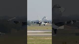 F16 touches down at RAF Mildenhall from Aviano Italy [upl. by Aurelia841]