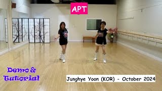 APT  Line Dance Dance amp Teach  Junghye Yoon  Regina Cheung [upl. by Fleischer]