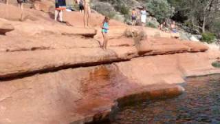 Arizona Slide Rock State Park [upl. by Gnilyarg]