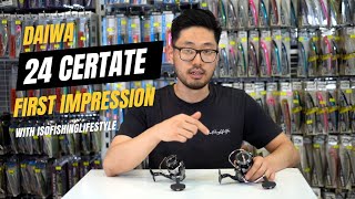 Daiwa 24 CERTATE First Impressions [upl. by Nylkoorb]