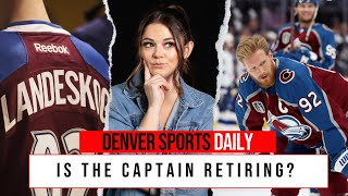 Why did the Colorado Avalanche call a press conference about Gabe Landeskog  Denver Sports Daily [upl. by Rehptosirhc39]