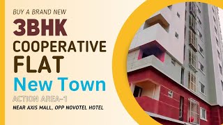 3BHK HIG BULK Cooperative Flats for Sale in New Town Action Area1 near 6 Lanes Metro [upl. by Otilegna]