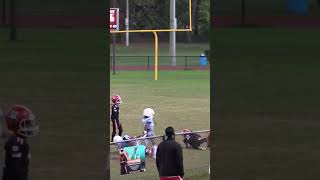 Brutal Truck Run by 10u How Would You Grade This Run 15 ￼football highlights runningback [upl. by Ttimme]