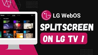 How To Split Screen On LG TV [upl. by Anuaf]