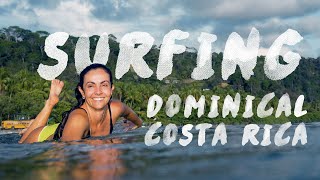 Surfing in Costa Rica with Dominical Surf School  Costa Rica Surf Camps [upl. by Lavinie]