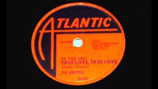 Drifters  If You CryTrue Love True Love 1959 Atlantic 78 record [upl. by Innes677]