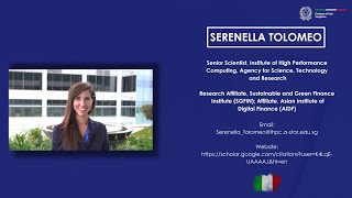 Interview with Serenella Tolomeo Senior Scientist of Neuroscience and Neuroimaging at ASTAR [upl. by Xonk265]