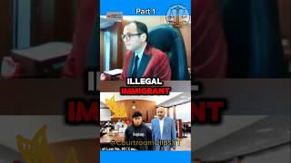 Part 1 Judge fleischer vs Illegal immigrant courtroomdrama criminallaw courtroomclips court [upl. by Landahl66]