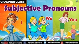 Subjective Pronouns  Grammar Class [upl. by Arabelle]