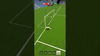 my first OFFICAL conceded goal 😭 roblox rf24 realfutbol dullahandylan robloxshorts [upl. by Anaerdna]