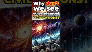 WHERE Are The Other ADVANCED Civilizations shorts science facts riddles [upl. by Aihsema121]