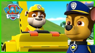 Les Mighty Pups Charged Up réparent les voies ferrées  PAW Patrol dessins animés pour enfants [upl. by Nnomae822]