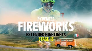 Extended Highlights  Stage 15  Tour de France 2024 [upl. by Neiviv495]