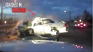 Craziest Police Chases CAUGHT ON CAMERA [upl. by Ylagam]