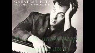 Billy Joel  Allentown WLyrics [upl. by Idisahc]