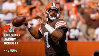 Jacoby Brissett Top Plays vs Jets Week 2 [upl. by Luiza543]