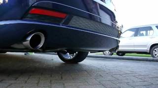 Mondeo st220 miltek exhaust sound [upl. by Bergess396]