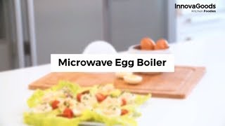 InnovaGoods Kitchen Foodies Microwave Egg Boiler [upl. by Adallard]