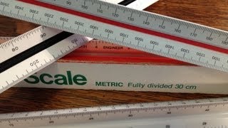 How to use a quotMetricquot Engineers Scale [upl. by Corly854]