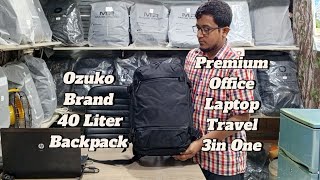 Ozuko Premium Quality Multi Use Shoes Chamber amp Rain Caver System Bag [upl. by Eiramana943]