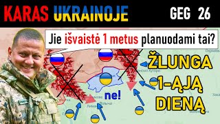 Geg 26 Ukrainiečiai ANULIUOJA NAUJĄ RUSŲ APSUPIMO OPERACIJĄ  Karas Ukrainoje Apžvalga [upl. by Ytsirt]