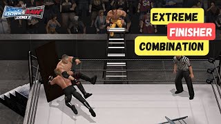 Epic Finisher Combination of SVR07  WWE Smackdown VS Raw 2007 [upl. by Minna]