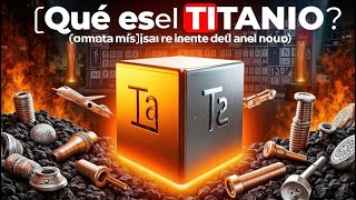 ¿Qué es el TITANIO TITANIO el metal más resistente del mundo Los usos del TITANIO en la industria [upl. by Eidorb]