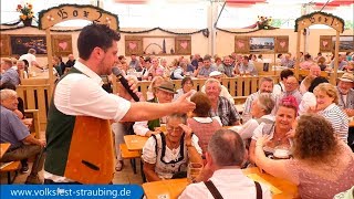 Gstanzlsänger Andi Aichinger Festzelt Greindl Gäubodenfest [upl. by Airbmat812]