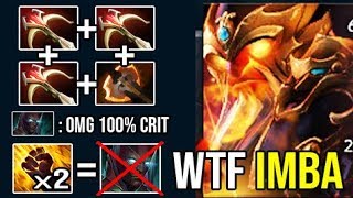 100 Crit 3x Daedalus  Fury Ember True Strike  2x Fist Delete Everyone Crazy Damage WTF Dota 2 [upl. by Neau478]