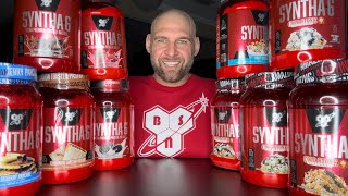 BSN SYNTHA 6 PROTEIN EVERY FLAVOR REVIEWED 💪🏼 [upl. by Xad441]