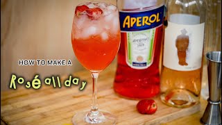 How to make Aperol Cocktail  Rosè all day [upl. by Deni]