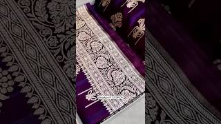 Mashru Silk Banarasi Saree With Price  banarasi saree  JMSHandlooms viral shorts [upl. by Asilram]