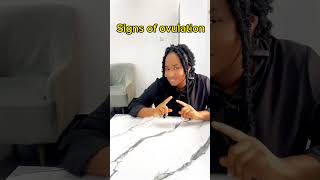 SIGNS OF OVULATION fertility [upl. by Adekan]