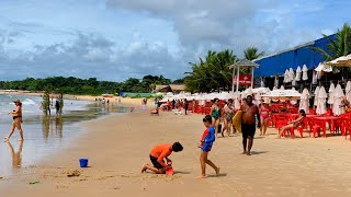 🏝️MOVIMENTO DA PRAIA DE TAPERAPUAN TOATOA EM PORTO SEGURO NESSA TERÇAFEIRA [upl. by Fe898]