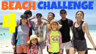 BEACH CHALLENGE 4  KAYCEE amp RACHEL in WONDERLAND FAMILY [upl. by Rehpotsyrk]