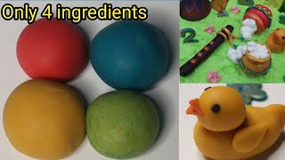 How to make fondant in tamilfondant recipe in tamilgumpastesuger clay homemade foundant [upl. by Autrey]