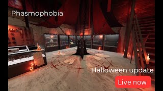 Phasmophobia Halloween Event  Update [upl. by Bernadene]