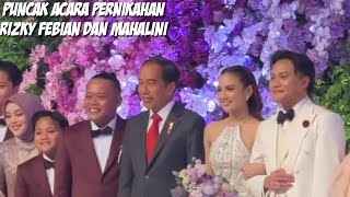 wedding final Rizky febian dan Mahalini  a iki sempet grogi [upl. by Qooraf772]