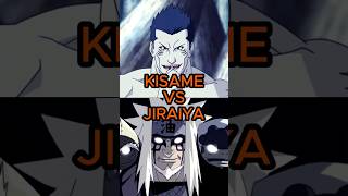 Who is strongest  Jiraiya vs Kisame naruto anime akatsuki shorts [upl. by Danaher]