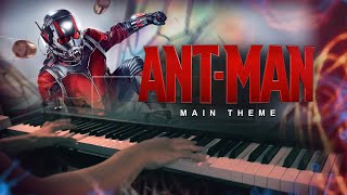 AntMan Main Theme Piano CoverSHEETS [upl. by Enilram163]