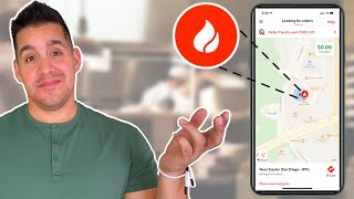 DoorDash Hotspots No Orders vs Orders [upl. by Eirehc]