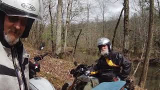 DualSport ride Hohenwald Tn March 2022 [upl. by Enale]